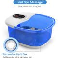 Massagem para os pés da bolha com aquecimento